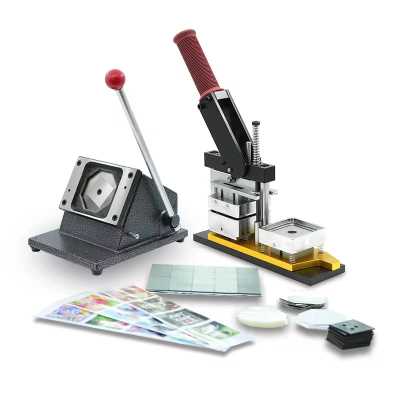 Enters 50mm Fridge Magnet Press + 100 materials
