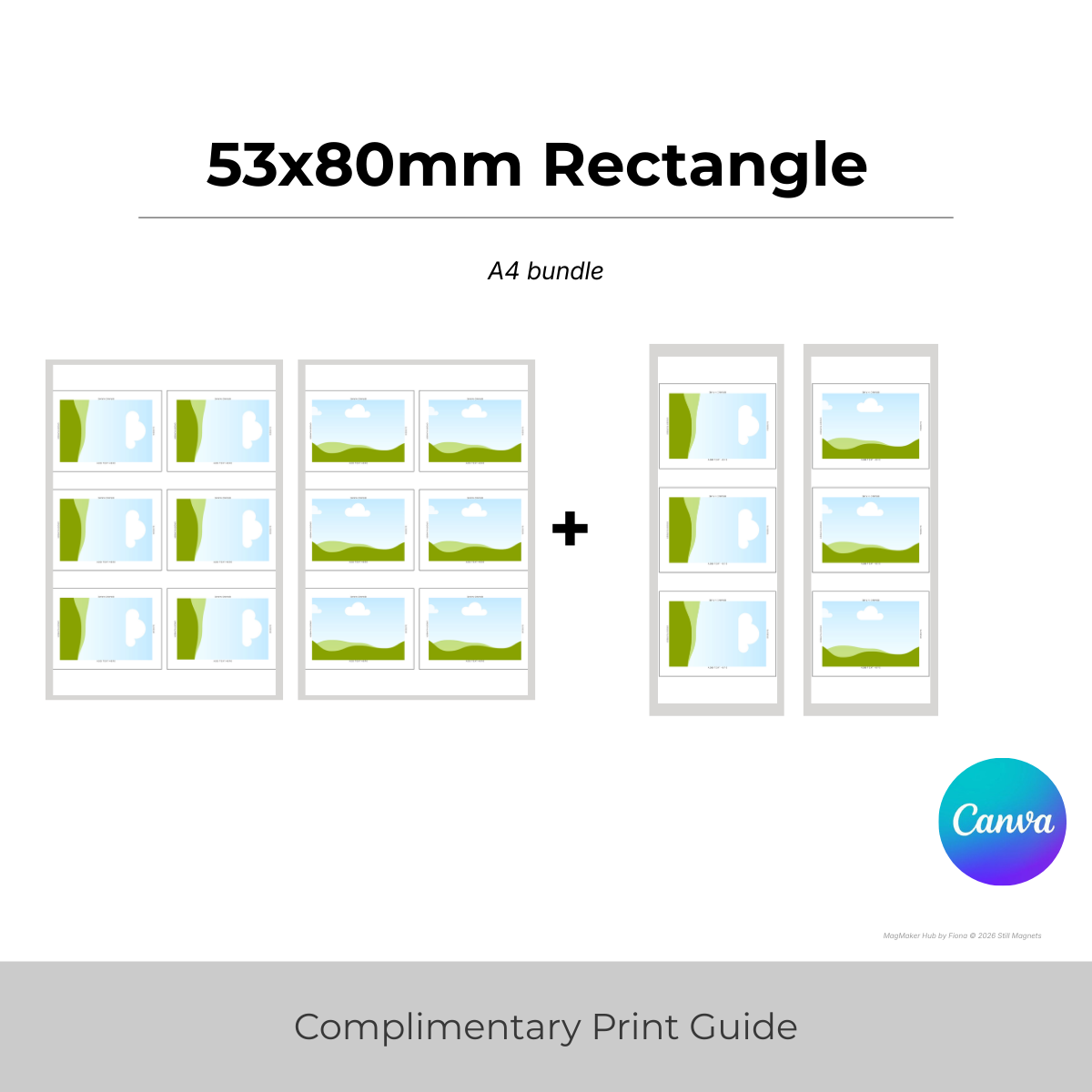 Canva Magnet Templates