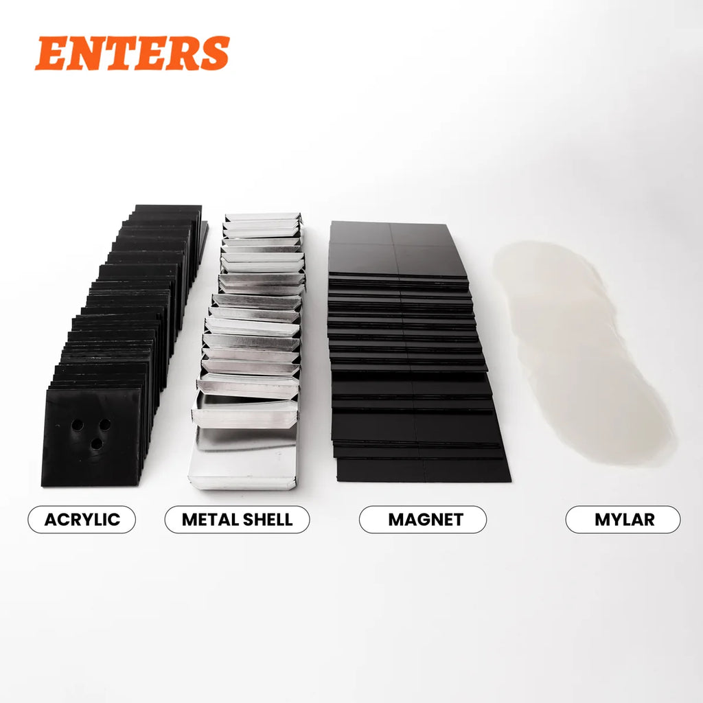 Enters 63.5×63.5mm Square Magnet Press Kit