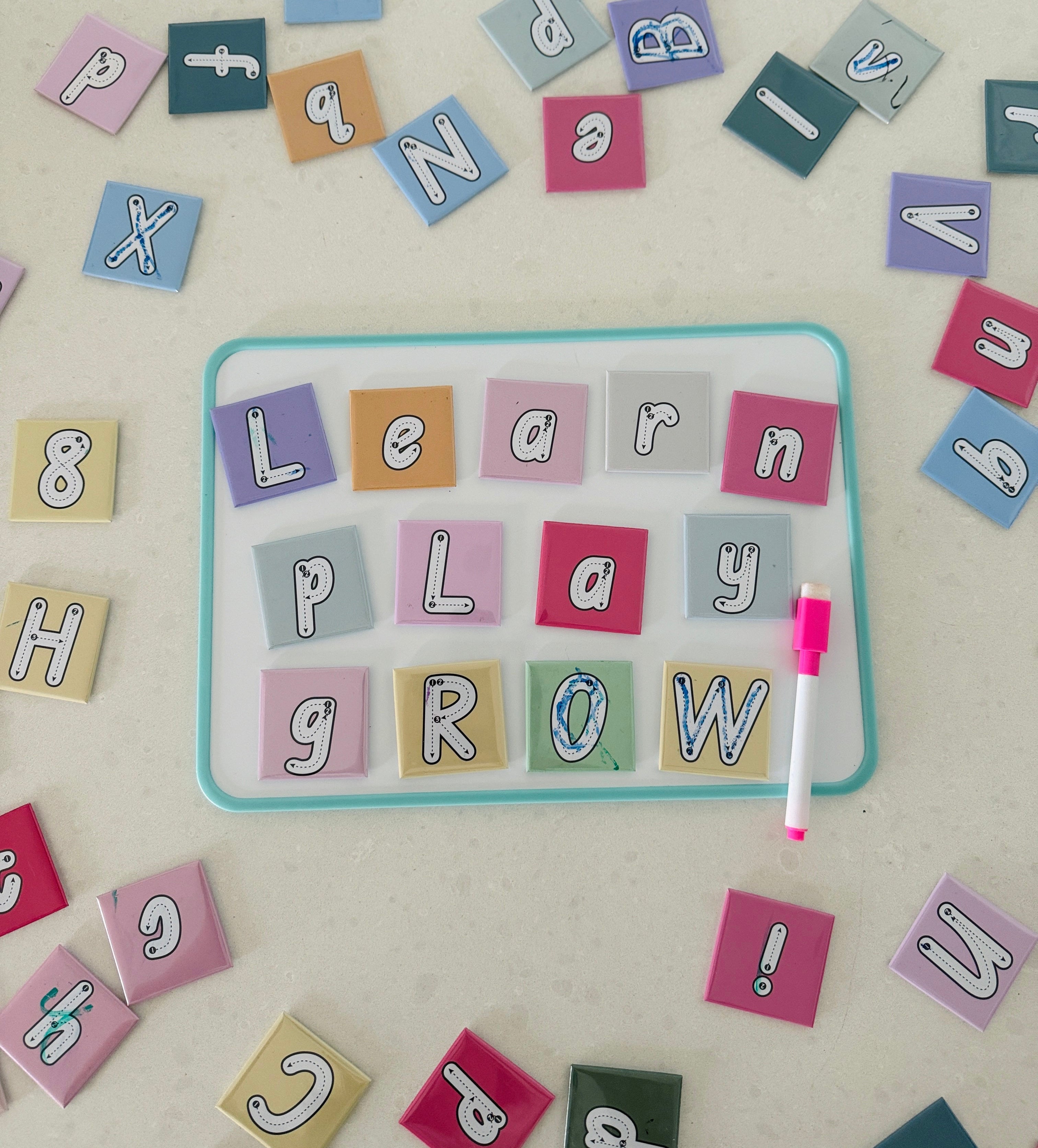 Australian Curriculum-Inspired - Alphabet & Number Sets