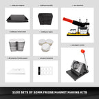 Enters 50mm Fridge Magnet Press + 100 materials