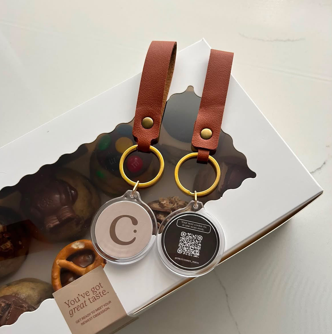 Premium Branded Acrylic Keychain