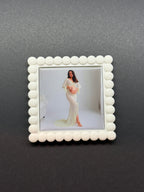Beaded Snap On Fridge Frames | STL