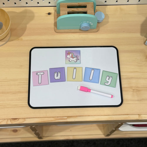 NSW Curriculum-Inspired Name Tiles