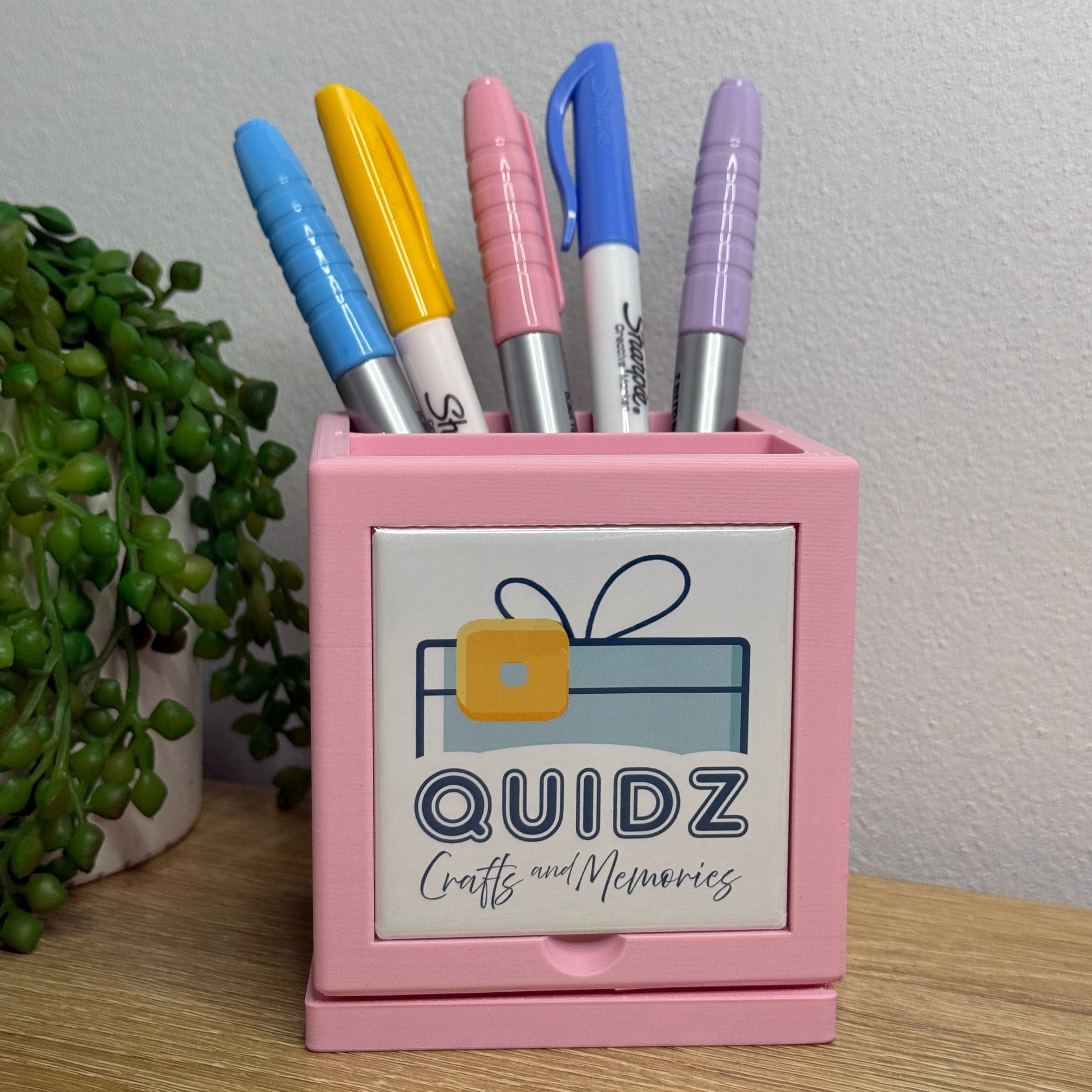 Spinning Pen Holder | 4 Magnet Holder STL