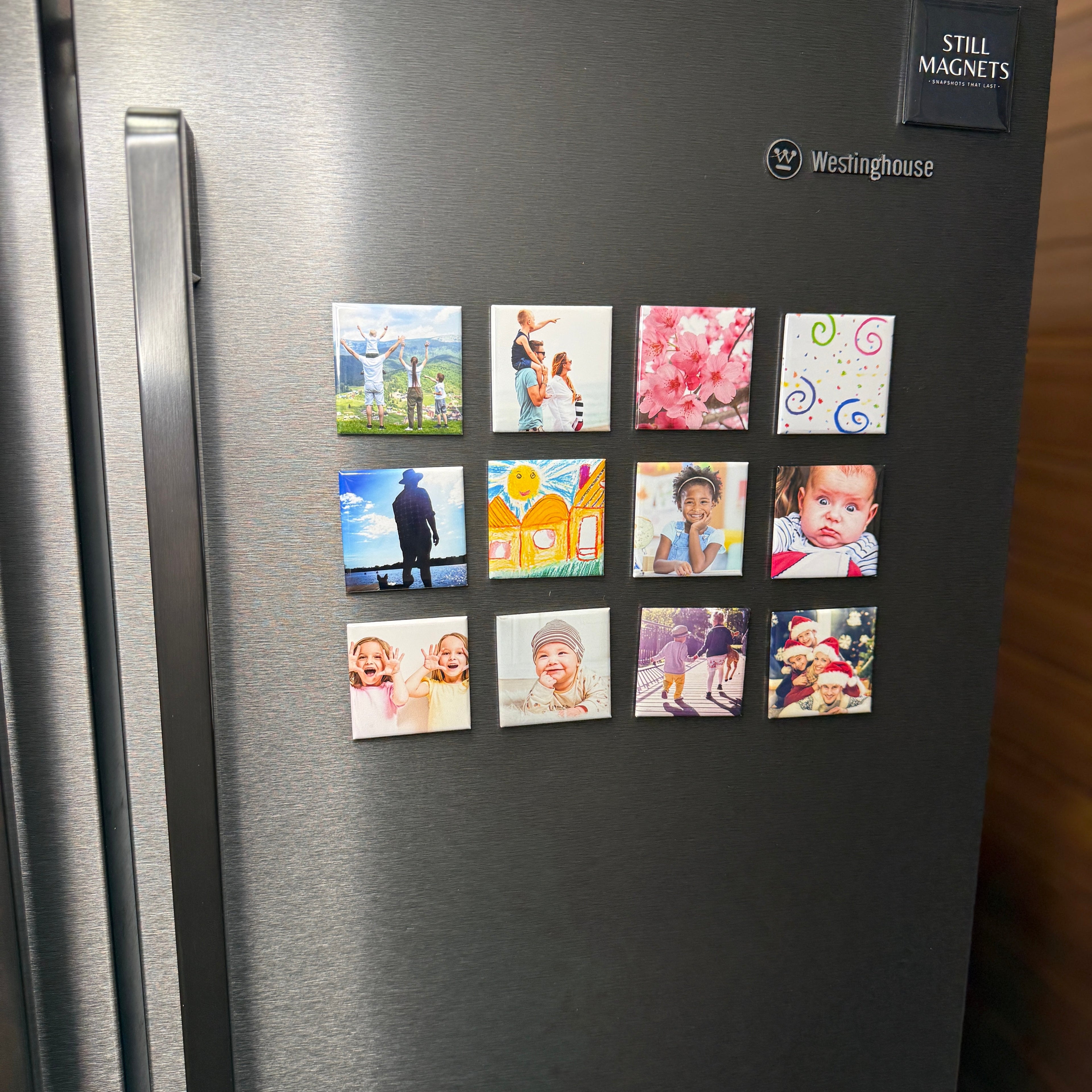 12 Days of Christmas Advent Calendar – 12 Custom Photo Magnets