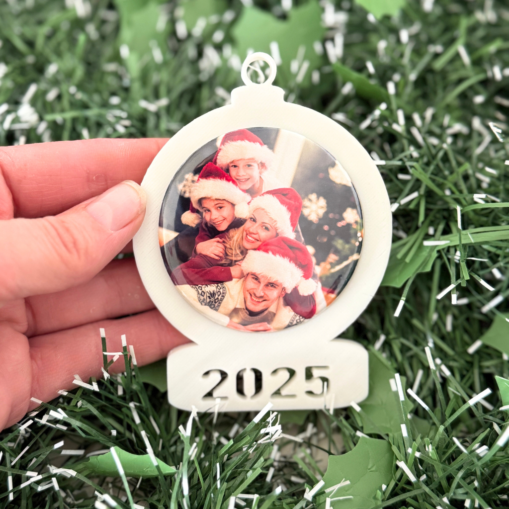 Christmas Tree Ornament | 2025 Snow Globe